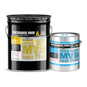 Fast Cure Moisture Barrier for Concrete - Rockhard MVB FC 3 Gal. Kit